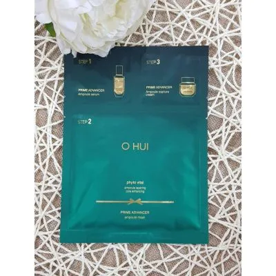 Mặt nạ Ohui Xanh - Ohui Prime Advancer Ampoule Mask