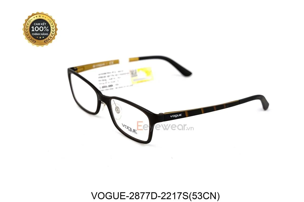 Kính gọng Vogue 2877D màu đen